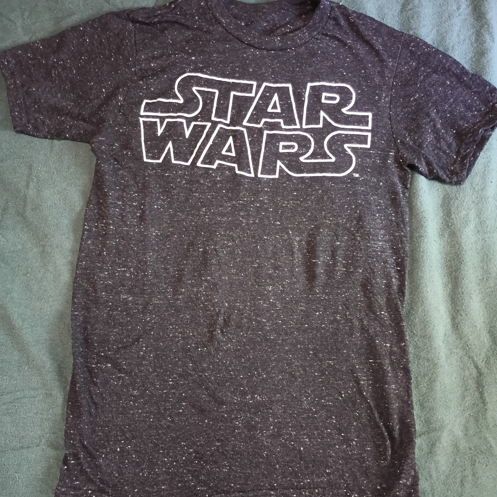 Star Wars Black and White Short Sleeve Tee